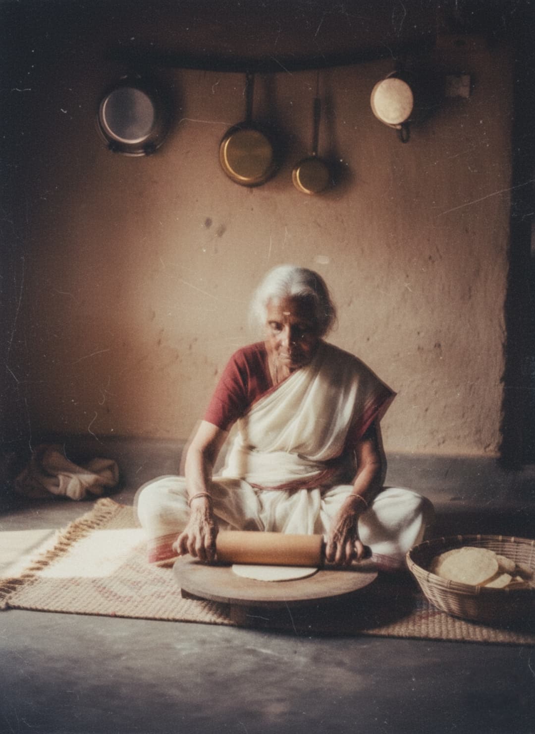 Traditional papad making process in Dighapahandi