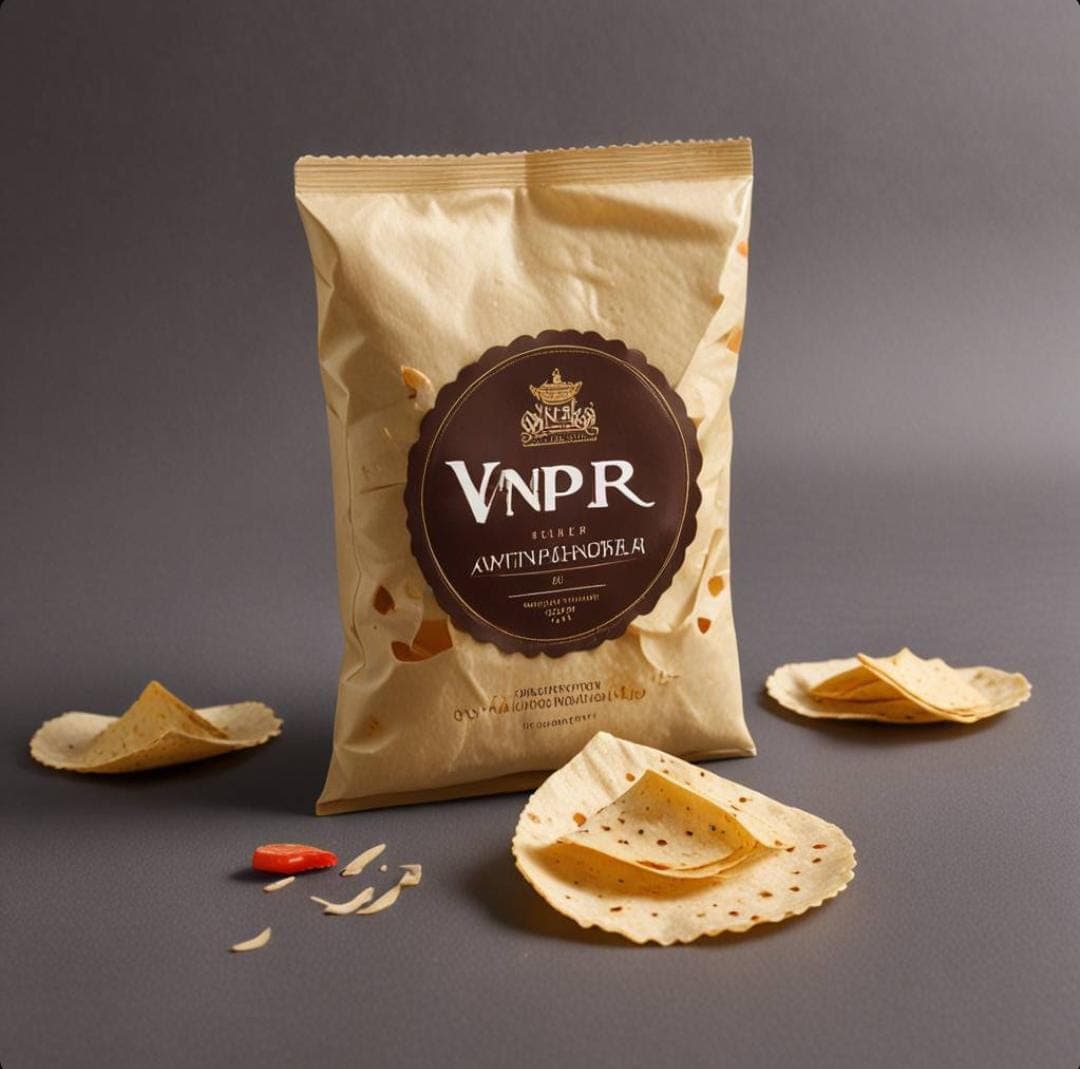 Premium handmade papad making process